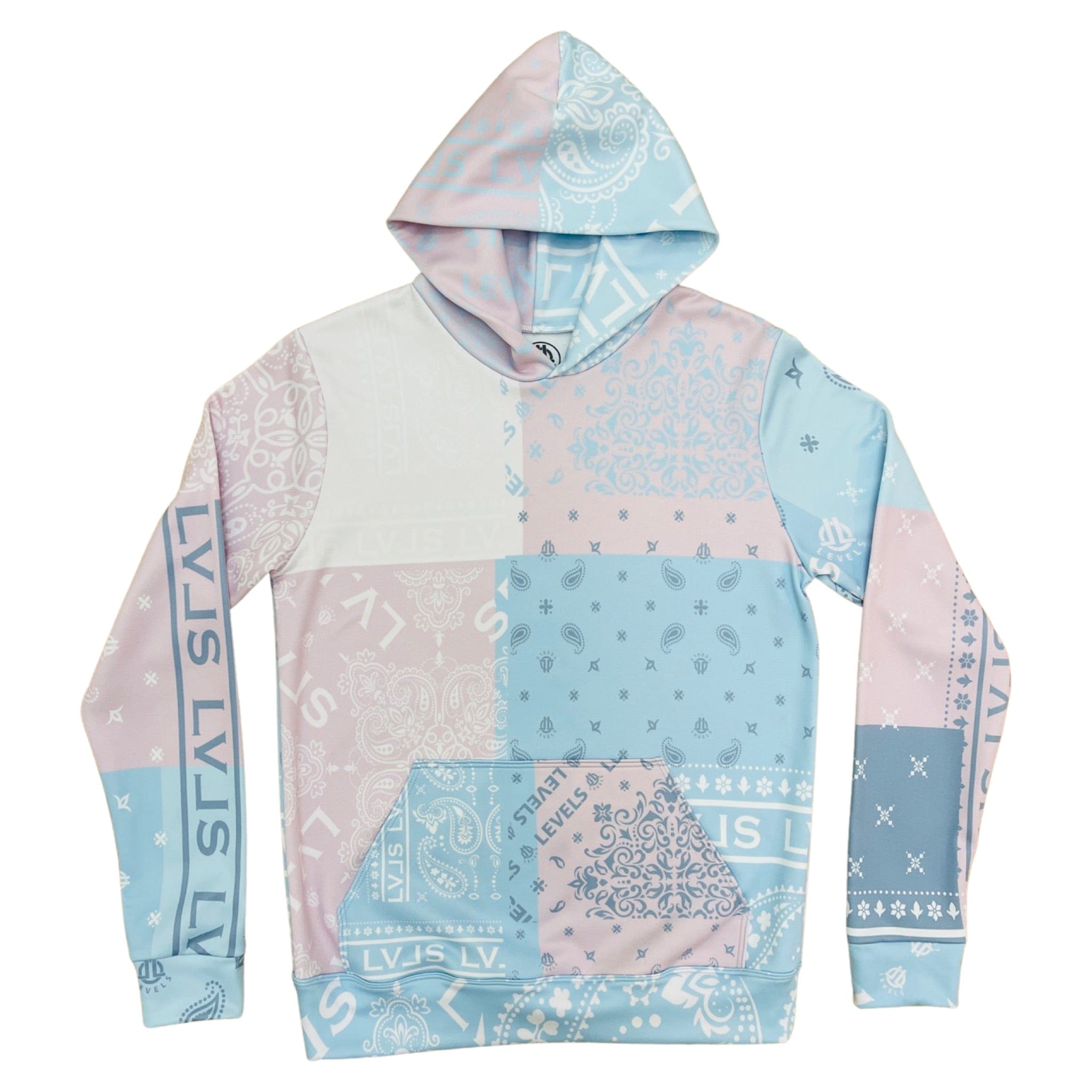 LEVELS, LLC Apparel & Accessories LEVELS SIGNATURE HOODIE (MULTI PAISLEY)