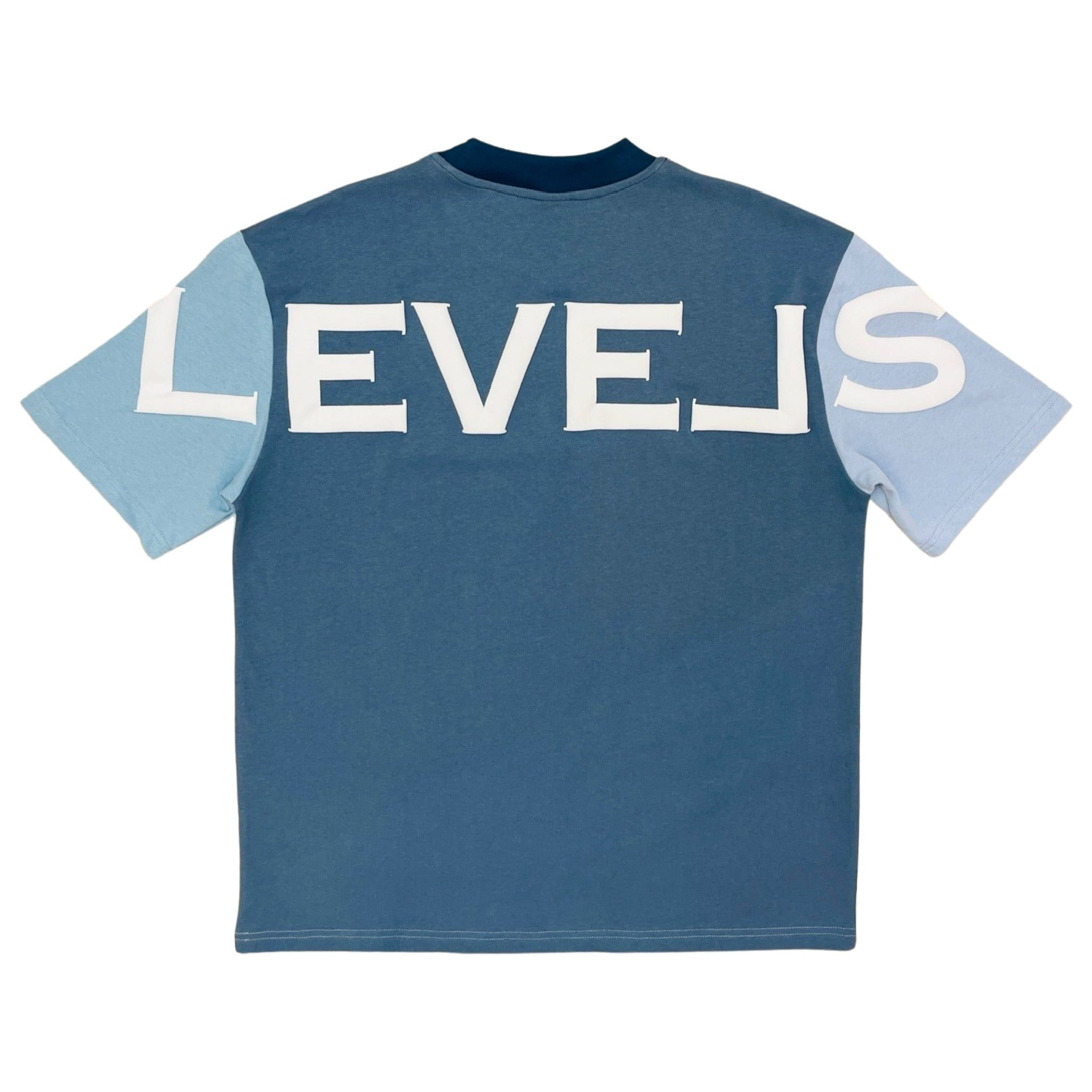 LEVELS, LLC OVERSIZE TEE EXCLUSIVE OVERSIZED TEE (MULTI BLUE)