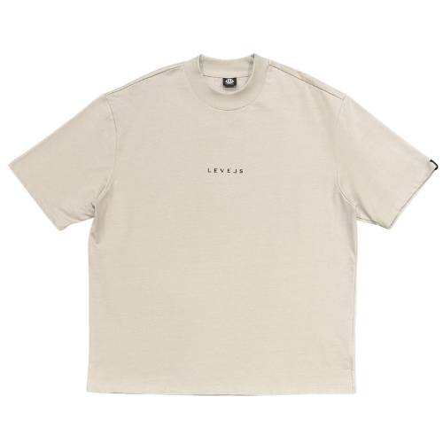 LEVELS, LLC OVERSIZE TEE LEVELS ELITE OVERSIZED TEE | SAND