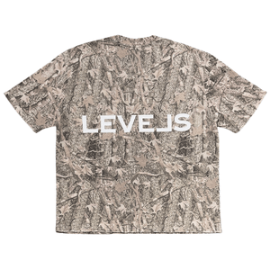 LEVELS CAMO LUXE OVERSIZED TEE
