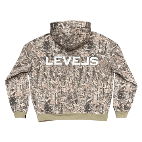 Levels L.L.C. Apparel & Accessories LEVELS CAMO OVERSIZED HOODIE