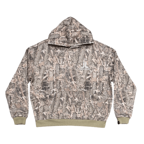LEVELS CAMO OVERSIZED HOODIE