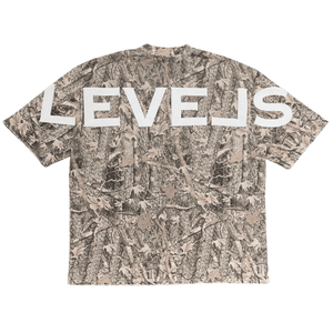 LEVELS CAMO SIGNATURE OVERSIZED TEE