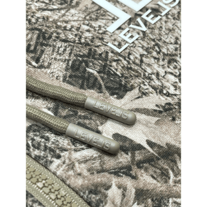 LEVELS CAMO ZIP UP HOODIE