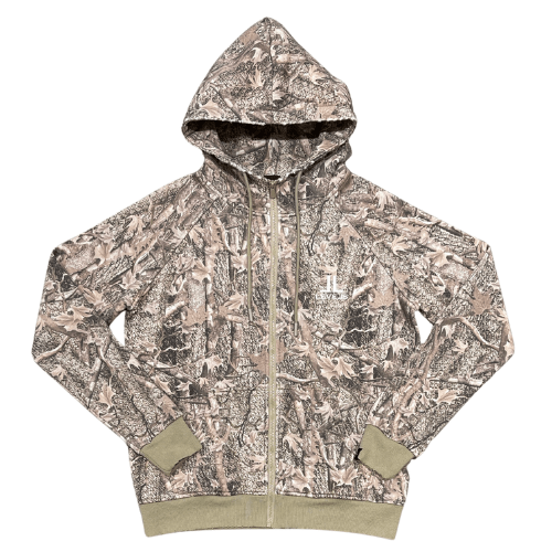 Levels L.L.C. Apparel & Accessories LEVELS CAMO ZIP UP HOODIE