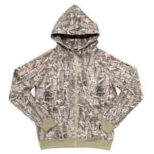 LEVELS CAMO ZIP UP HOODIE