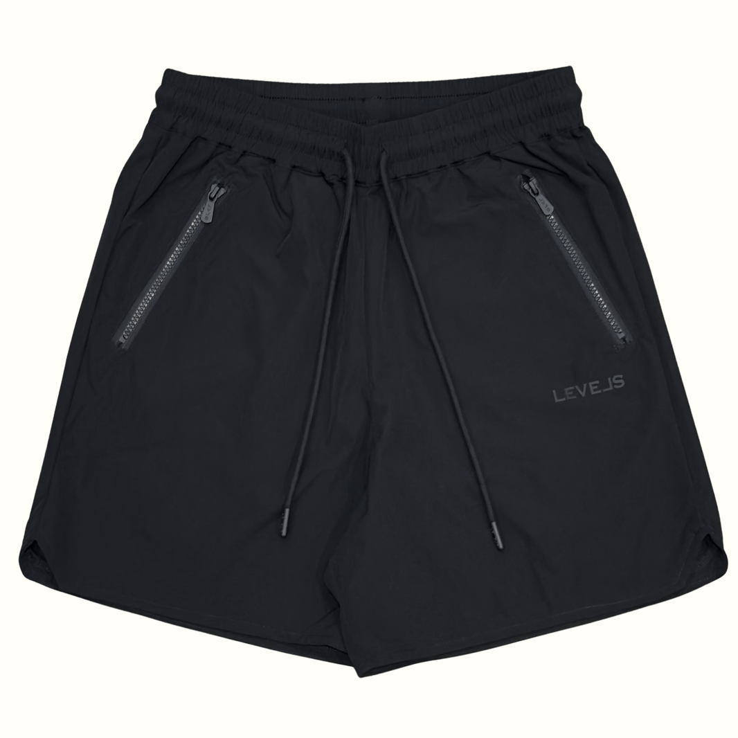 Levels L.L.C. Apparel & Accessories LEVELS FLEX SHORTS | BLACKOUT