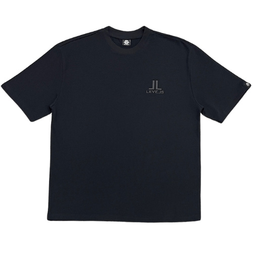 LEVELS LUXE OVERSIZED TEE | BLACKOUT