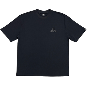 LEVELS LUXE OVERSIZED TEE | BLACKOUT
