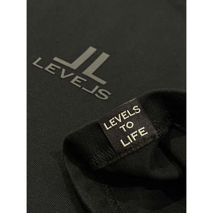 LEVELS LUXE OVERSIZED TEE | BLACKOUT