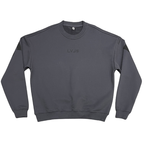 Levels L.L.C. Apparel & Accessories LEVELS OVERSIZED CREWNECK | GRAINSTONE