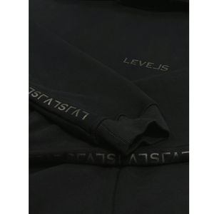 LEVELS OVERSIZED ZIP HOODIE | ONYX