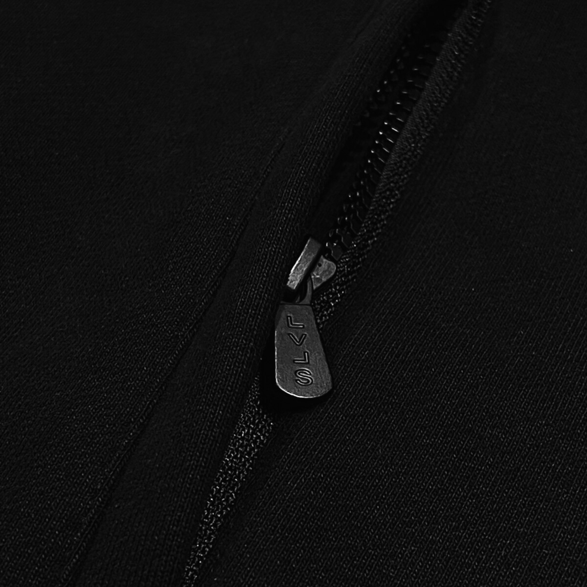 Levels L.L.C. Apparel & Accessories LEVELS OVERSIZED ZIP HOODIE | ONYX