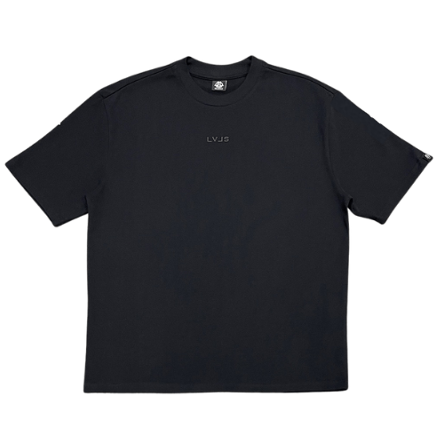 Levels L.L.C. Apparel & Accessories LEVELS SIGNATURE OVERSIZED TEE | BLACKOUT