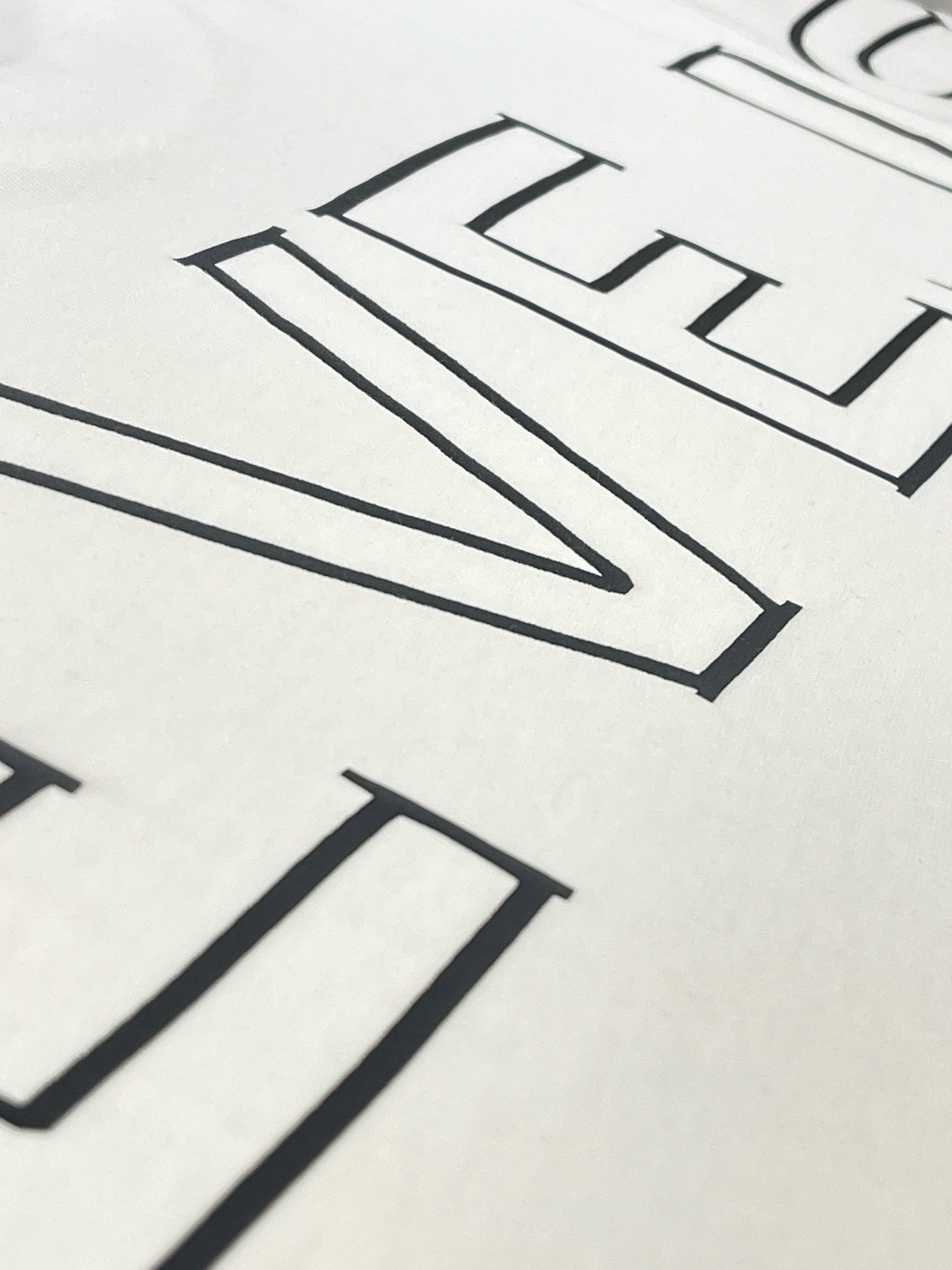 Levels L.L.C. Apparel & Accessories LEVELS SKETCHED SIGNATURE OVERSIZED TEE
