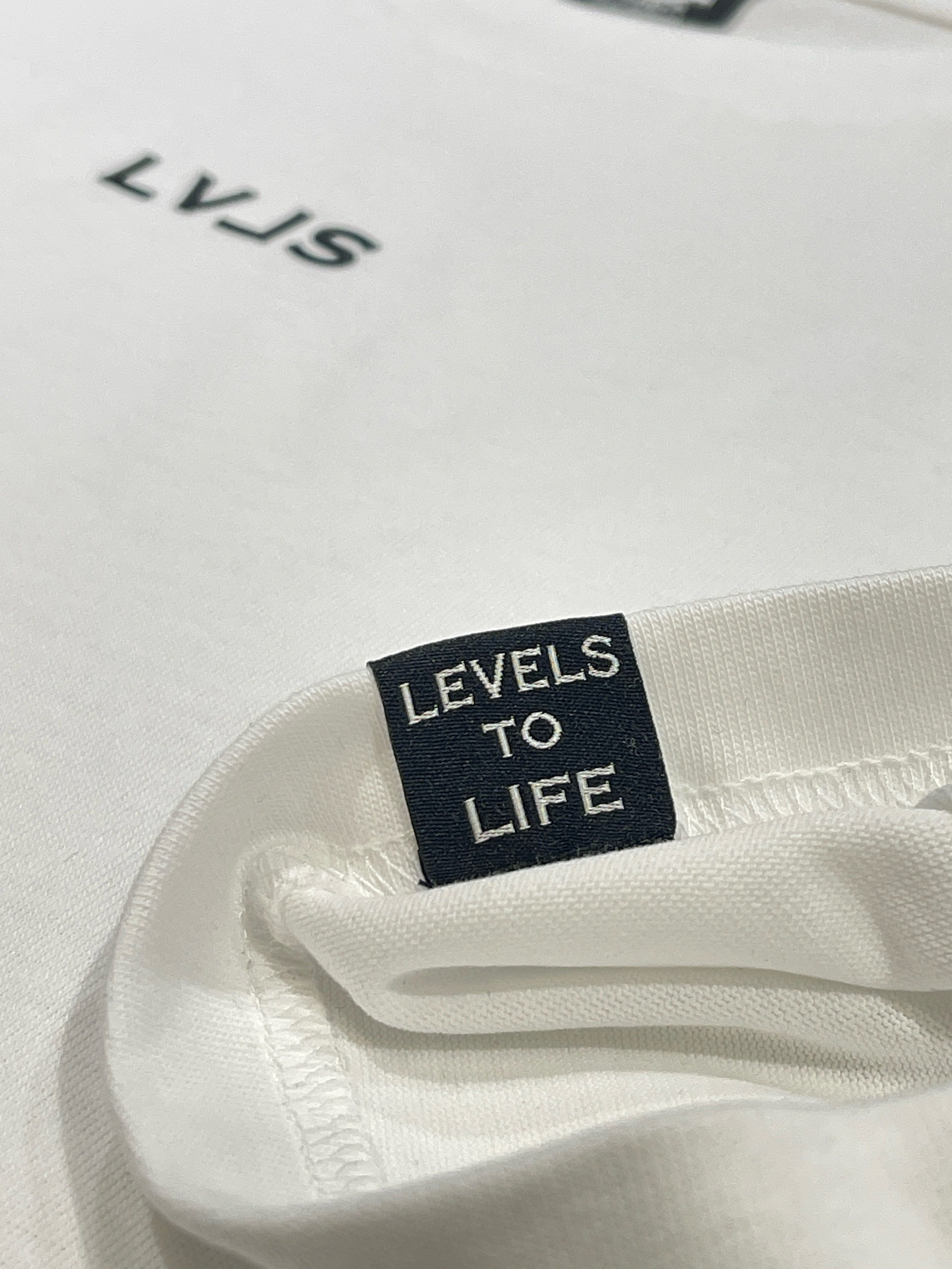Levels L.L.C. Apparel & Accessories LEVELS SKETCHED SIGNATURE OVERSIZED TEE