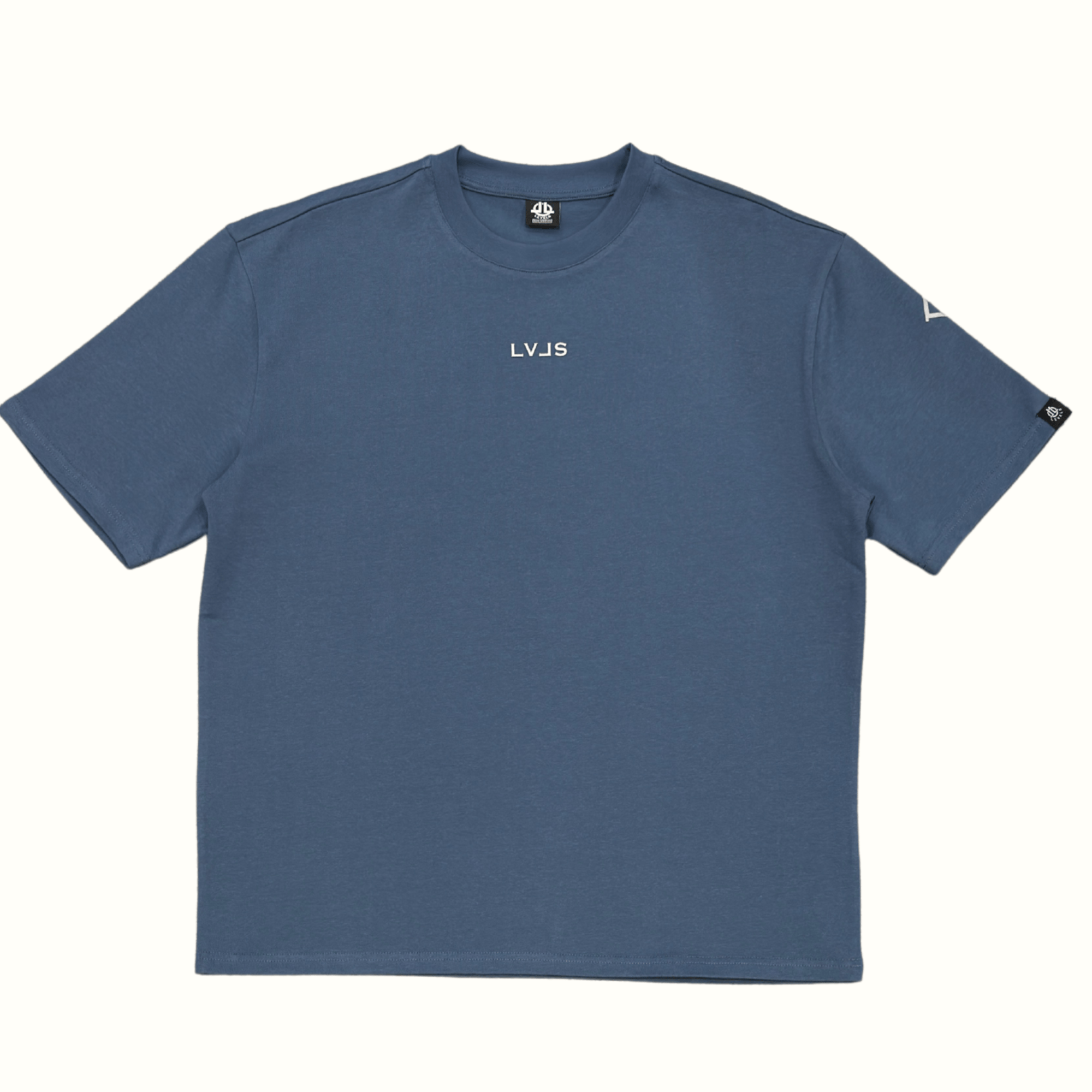 Levels L.L.C. Apparel & Accessories LEVELS SKETCHED SIGNATURE OVERSIZED TEE | OBSIDIAN