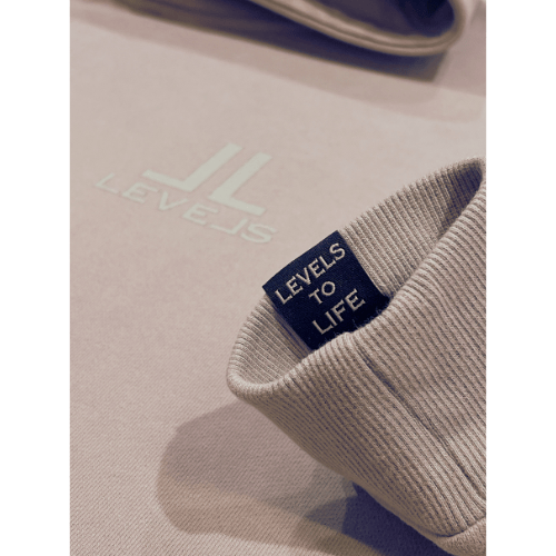 Levels L.L.C. Apparel & Accessories LUXE LEVELS OVERSIZED HOODIE | MUAVE