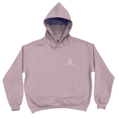 Levels L.L.C. Apparel & Accessories LUXE LEVELS OVERSIZED HOODIE | MUAVE