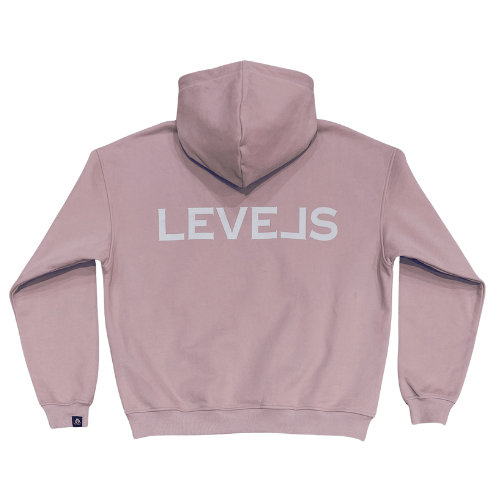 Levels L.L.C. Apparel & Accessories LUXE LEVELS OVERSIZED HOODIE | MUAVE