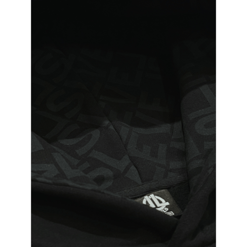 Levels L.L.C. Apparel & Accessories LUXE LEVELS OVERSIZED HOODIE | ONYX