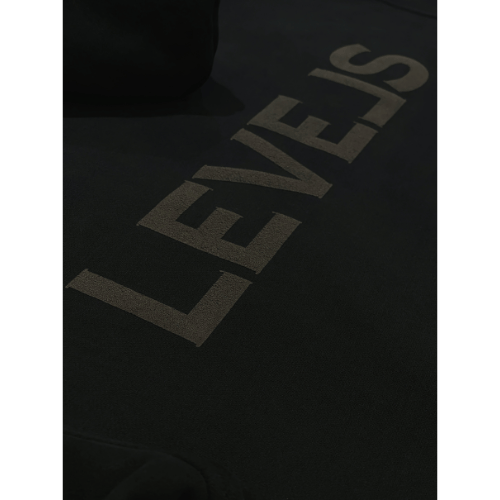 Levels L.L.C. Apparel & Accessories LUXE LEVELS OVERSIZED HOODIE | ONYX