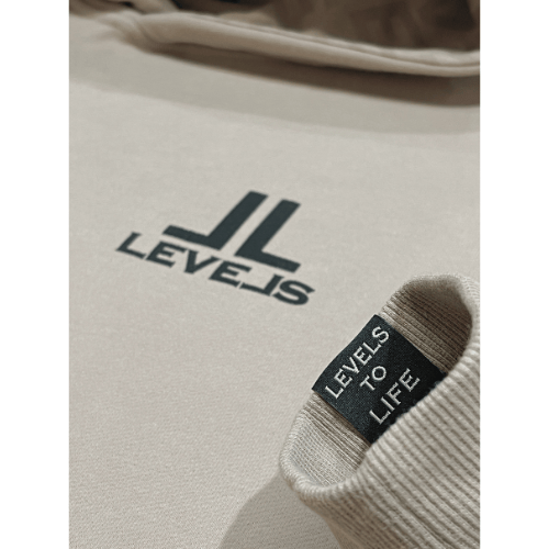 Levels L.L.C. Apparel & Accessories LUXE LEVELS OVERSIZED HOODIE | TAUPE