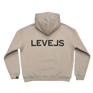 LUXE LEVELS OVERSIZED HOODIE | TAUPE