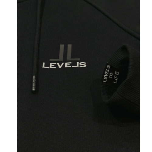 Levels L.L.C. Apparel & Accessories LUXE LEVELS ZIP HOODIE