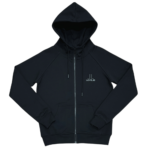Levels L.L.C. Apparel & Accessories LUXE LEVELS ZIP HOODIE