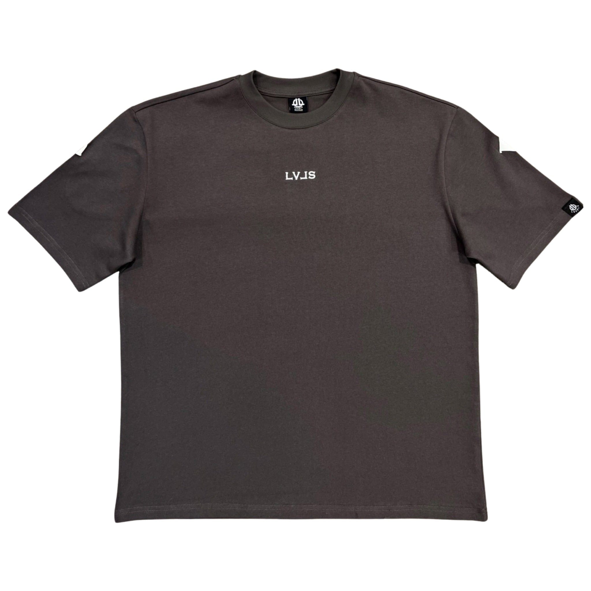 LEVELS, LLC Apparel & Accessories EXCLUSIVE OVERSIZED TEE (CHARCOAL)