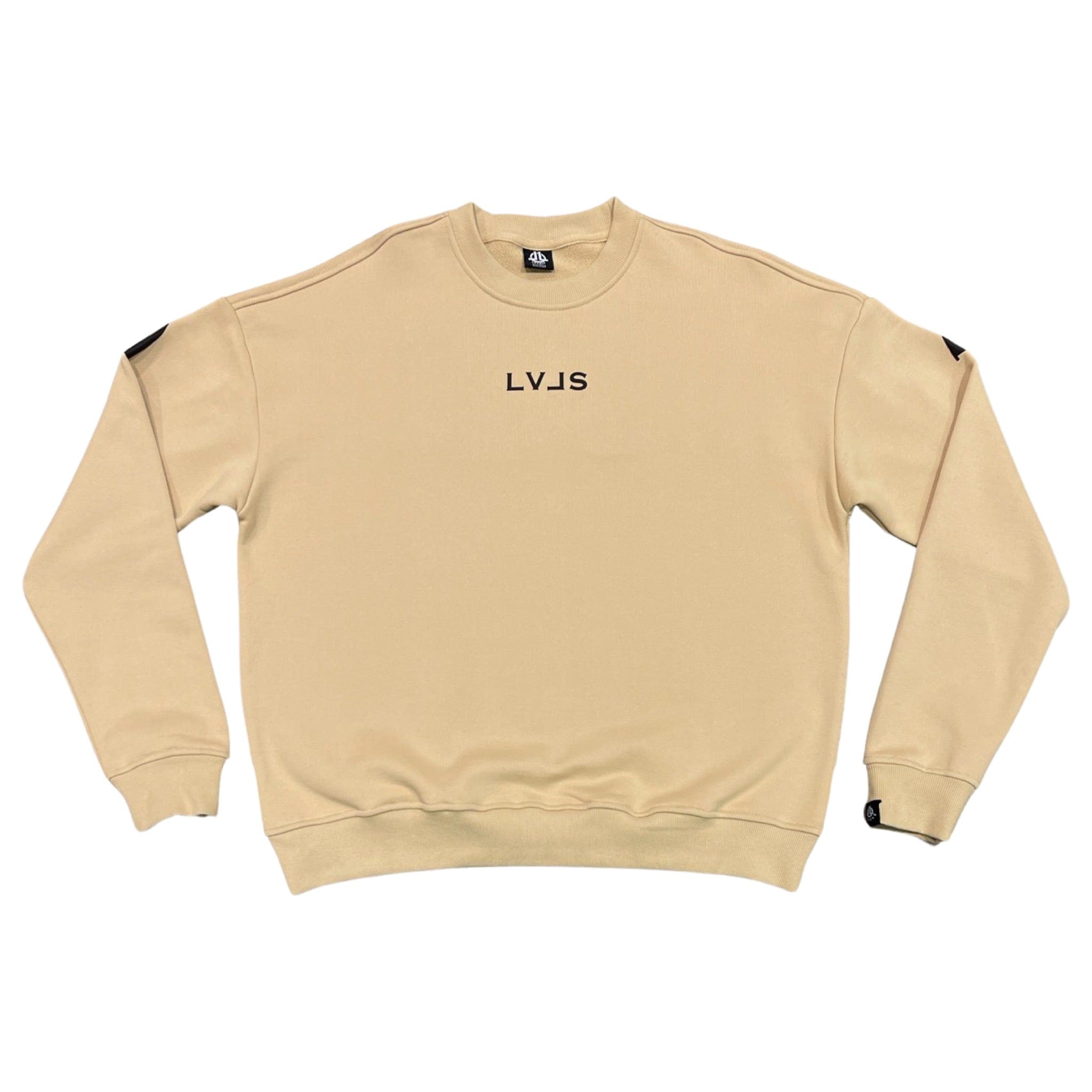 LEVELS, LLC Apparel & Accessories LEVELS OVERSIZED CREWNECK | NUDE