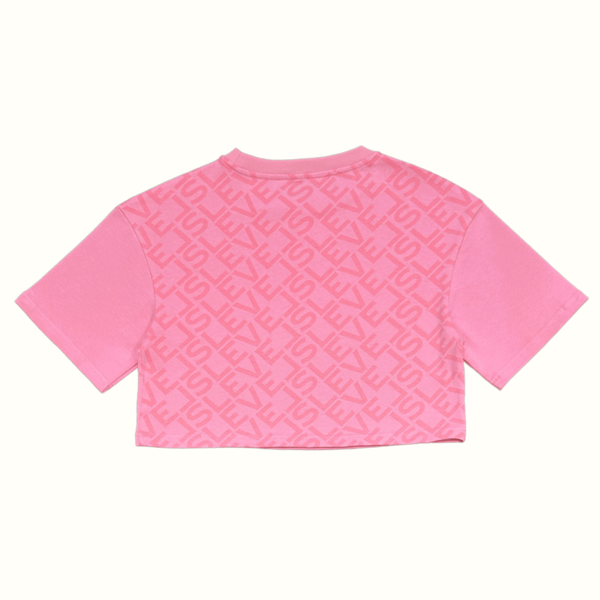 LEVELS, LLC Apparel & Accessories LEVELS OVERSIZED CROP TEE | BUBBLE GUM