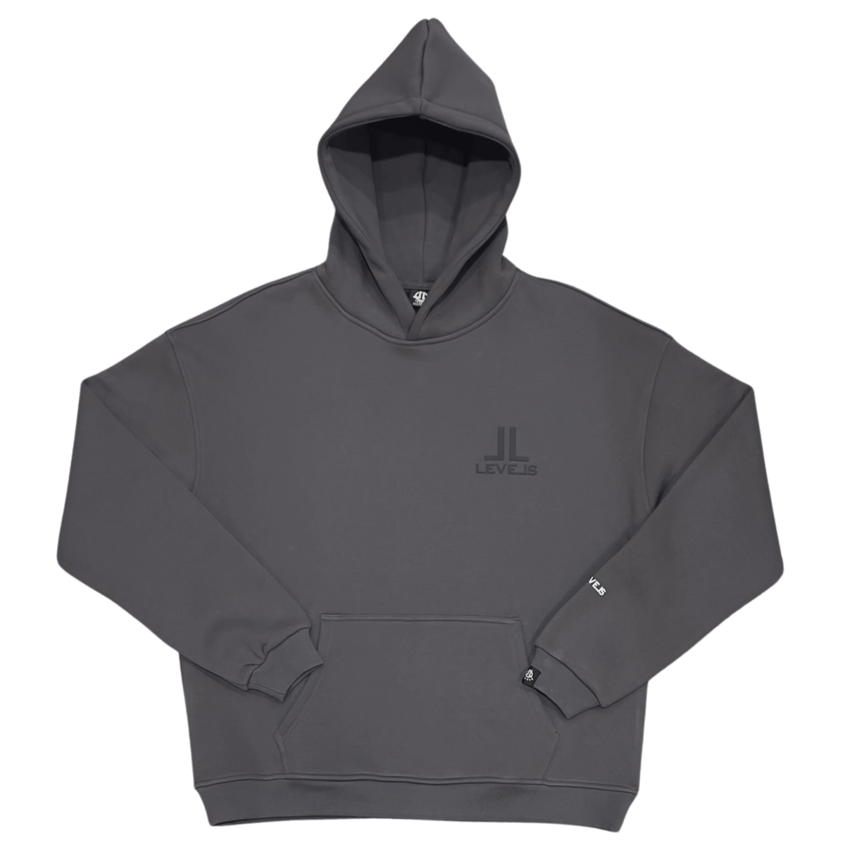 LEVELS, LLC Apparel & Accessories LEVELS PLUSH HOODIE | STORMCLOUD