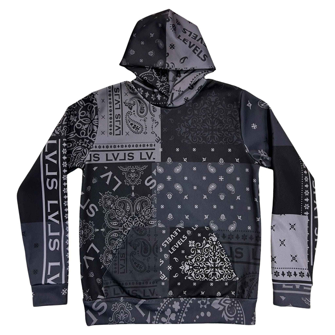 LEVELS SIGNATURE HOODIE | ONYX PAISLEY