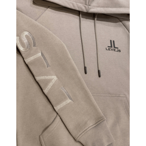 LUXE LEVELS HOODIE | GLACIER GREY