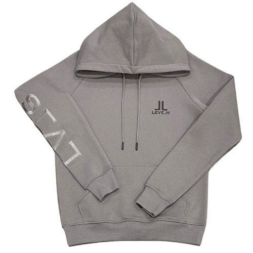 LUXE LEVELS HOODIE | GLACIER GREY