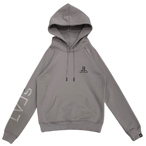 LUXE LEVELS HOODIE | GLACIER GREY