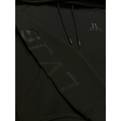 LUXE LEVELS HOODIE | ONYX