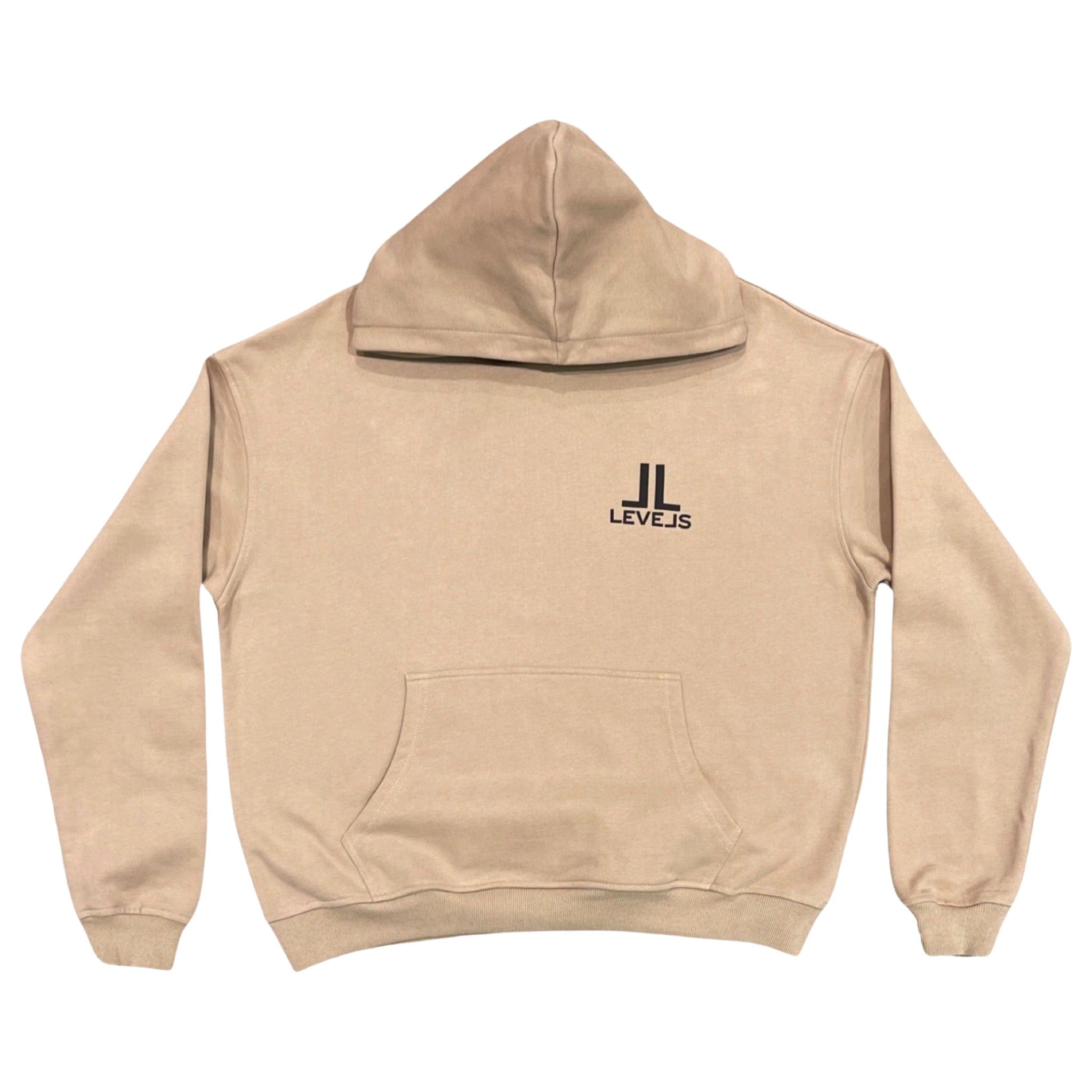 LEVELS, LLC Apparel & Accessories LUXE LEVELS OVERSIZED HOODIE (NUDE)