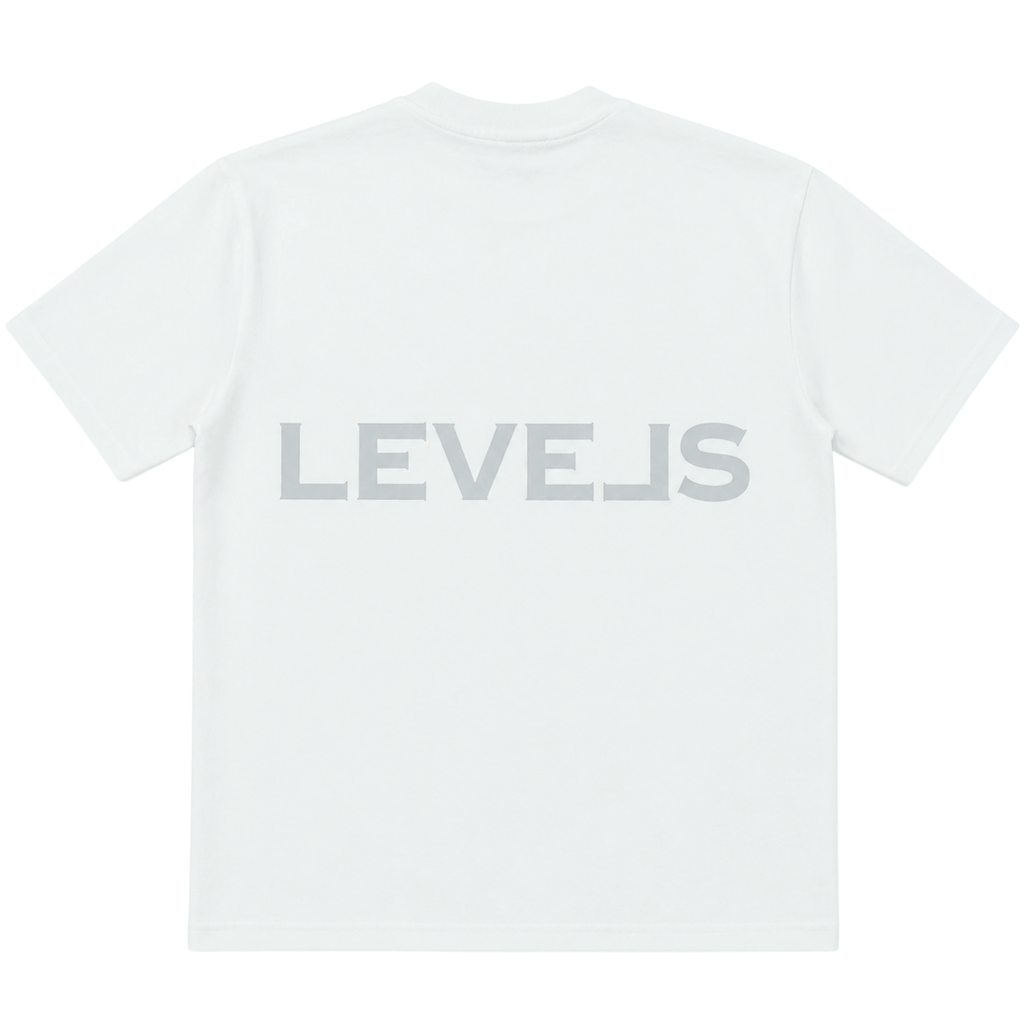 LEVELS, LLC Apparel & Accessories LUXE LEVELS OVERSIZED REFLECTIVE TEE | LAUREN SHIREE