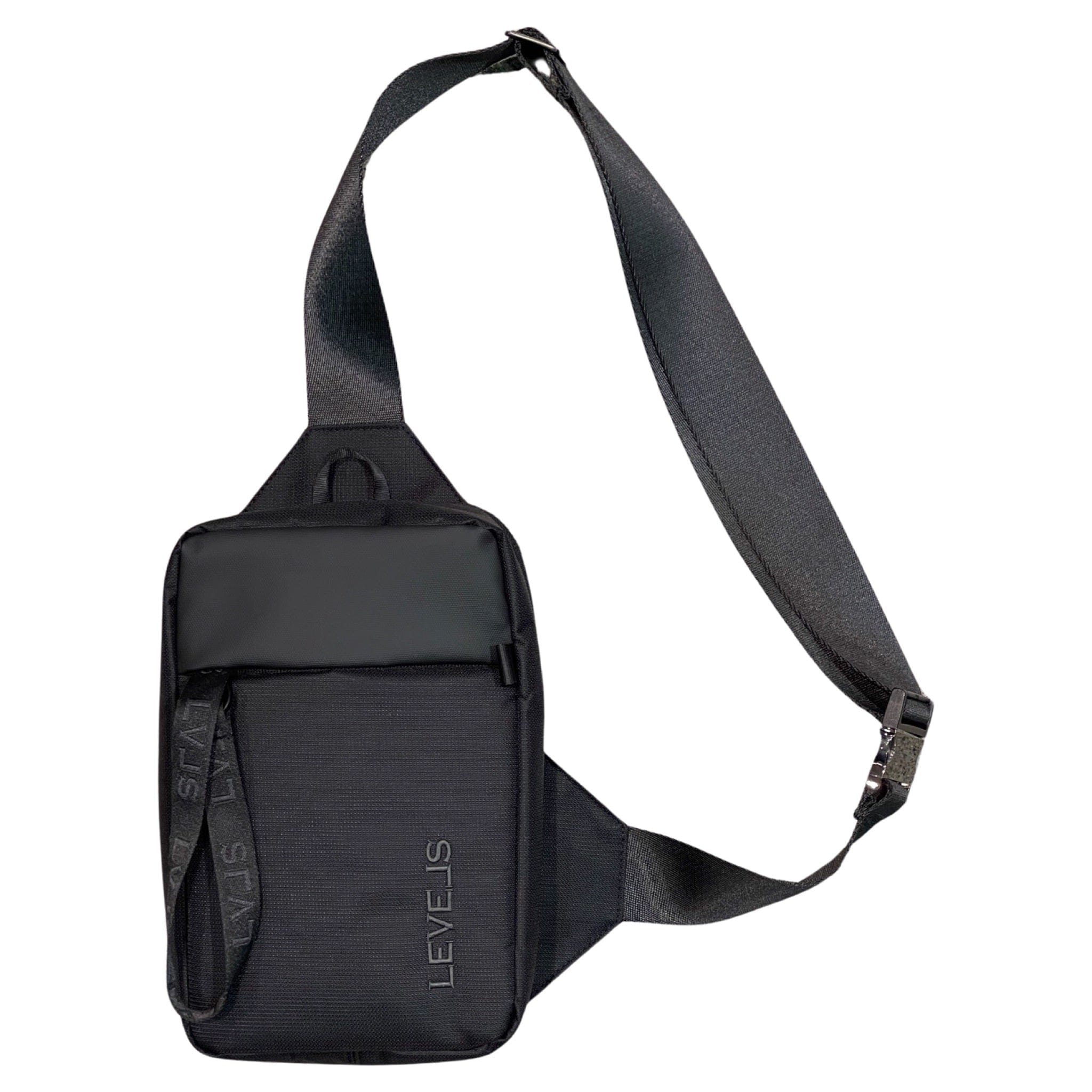 LEVELS, LLC CROSSBODY BAG LEVELS CROSSBODY BAG | ONYX