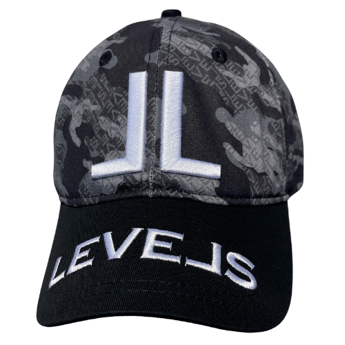 LEVELS, LLC Hats ONE SIZE FITS ALL LEVELS CAMO BASEBALL CAP