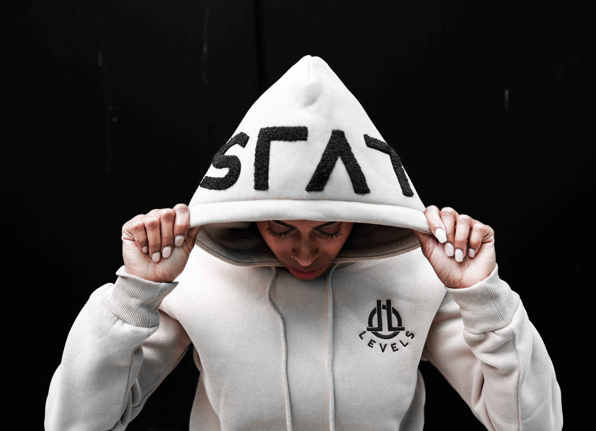 LEVELS PREMIUM CHENILLE HOODIE | NUDE