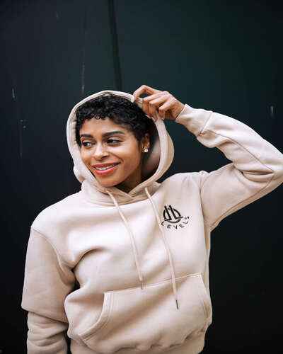 LEVELS PREMIUM CHENILLE HOODIE | NUDE