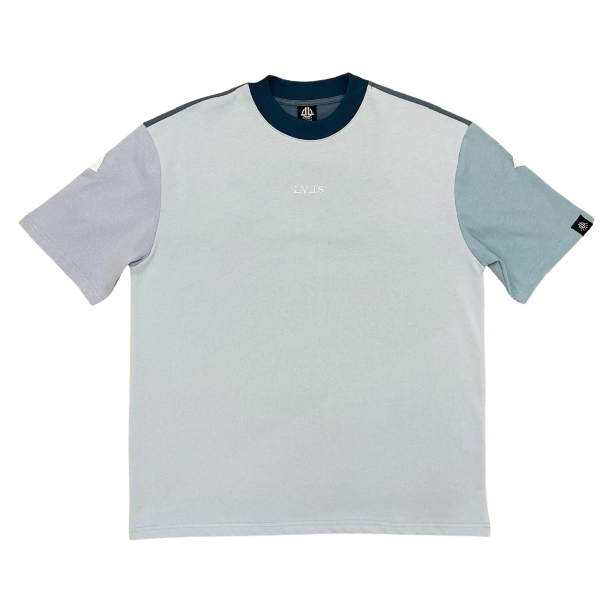 LEVELS, LLC OVERSIZE TEE EXCLUSIVE OVERSIZED TEE (MULTI BLUE)