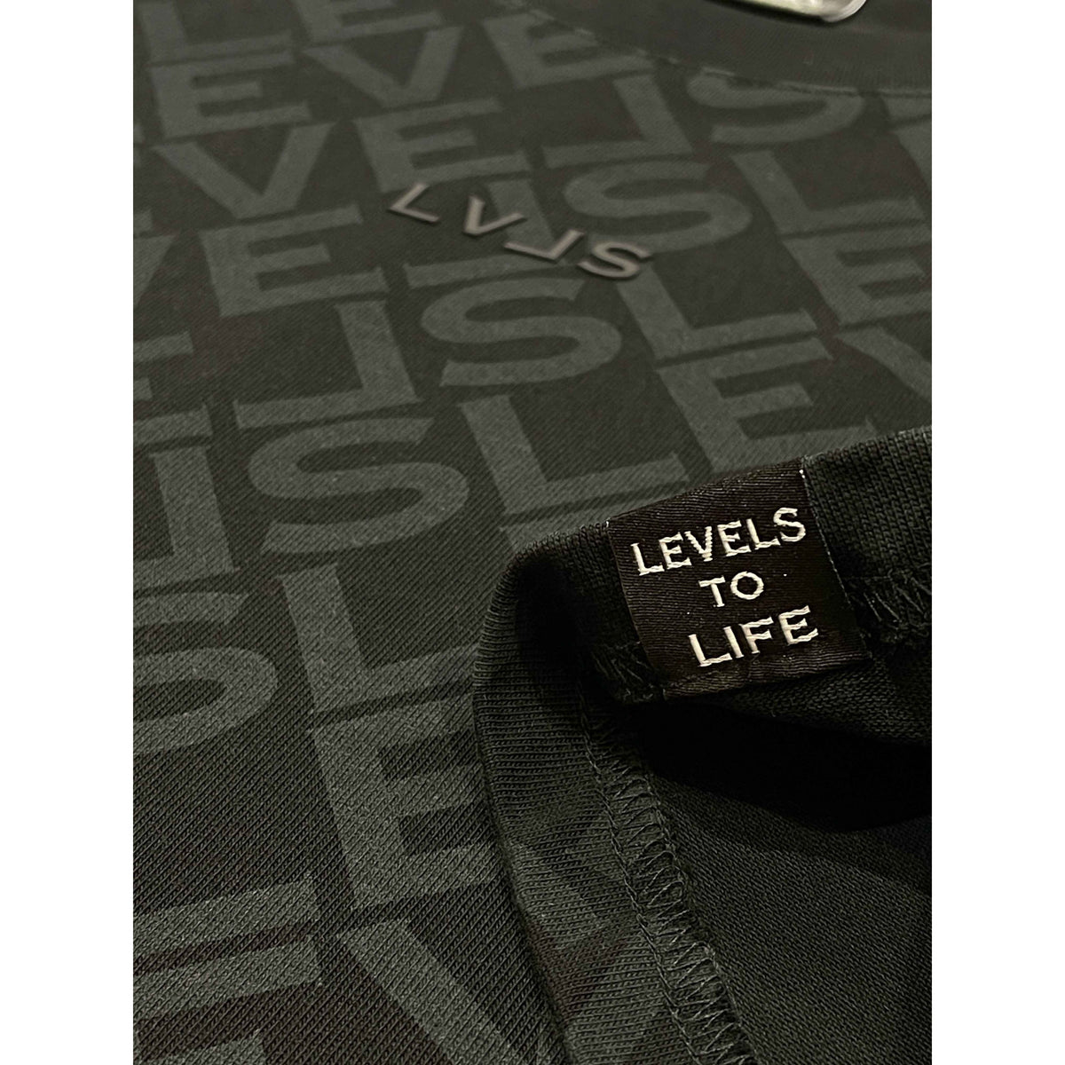 LEVELS MONO SIGNATURE OVERSIZED TEE | BLVCK DIAMOND