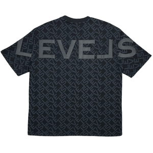 LEVELS MONO SIGNATURE OVERSIZED TEE | BLVCK DIAMOND
