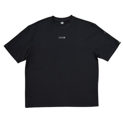 LEVELS, LLC OVERSIZE TEE LEVELS SIGNATURE OVERSIZED TEE | NOIR