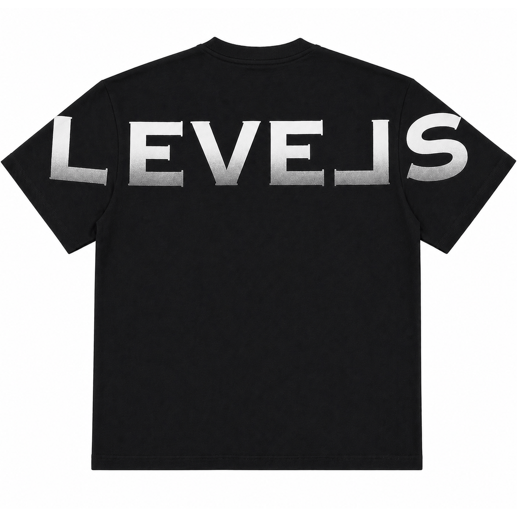LEVELS, LLC OVERSIZE TEE LEVELS SIGNATURE OVERSIZED TEE | OMBRE